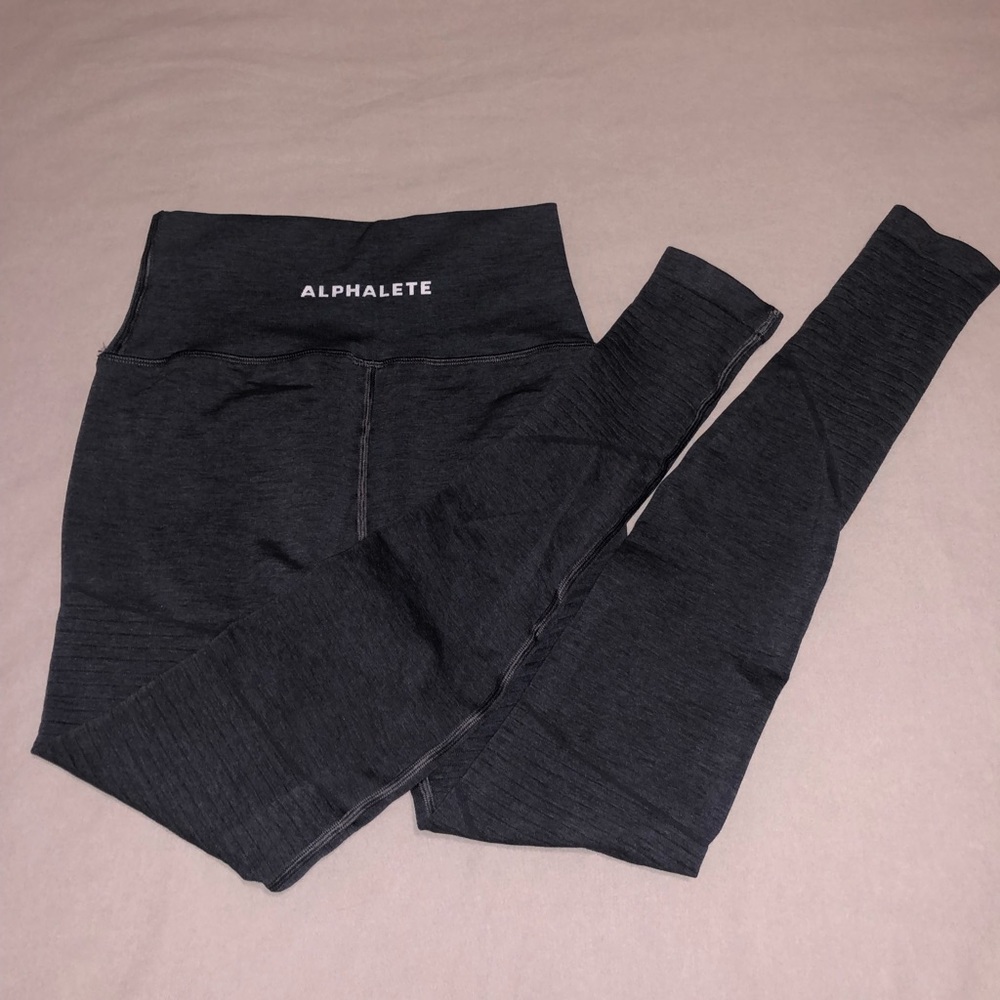 NEW ALPHALETE OG Revival leggings Galaxy Grey - Small